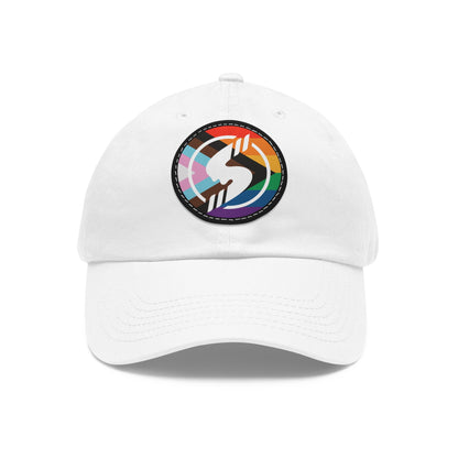 Pride Edition Patch On White Dad Hat
