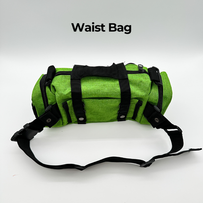 Just Flow Baby - Multifunctional 3-in-1 Tactical Bag (Green)